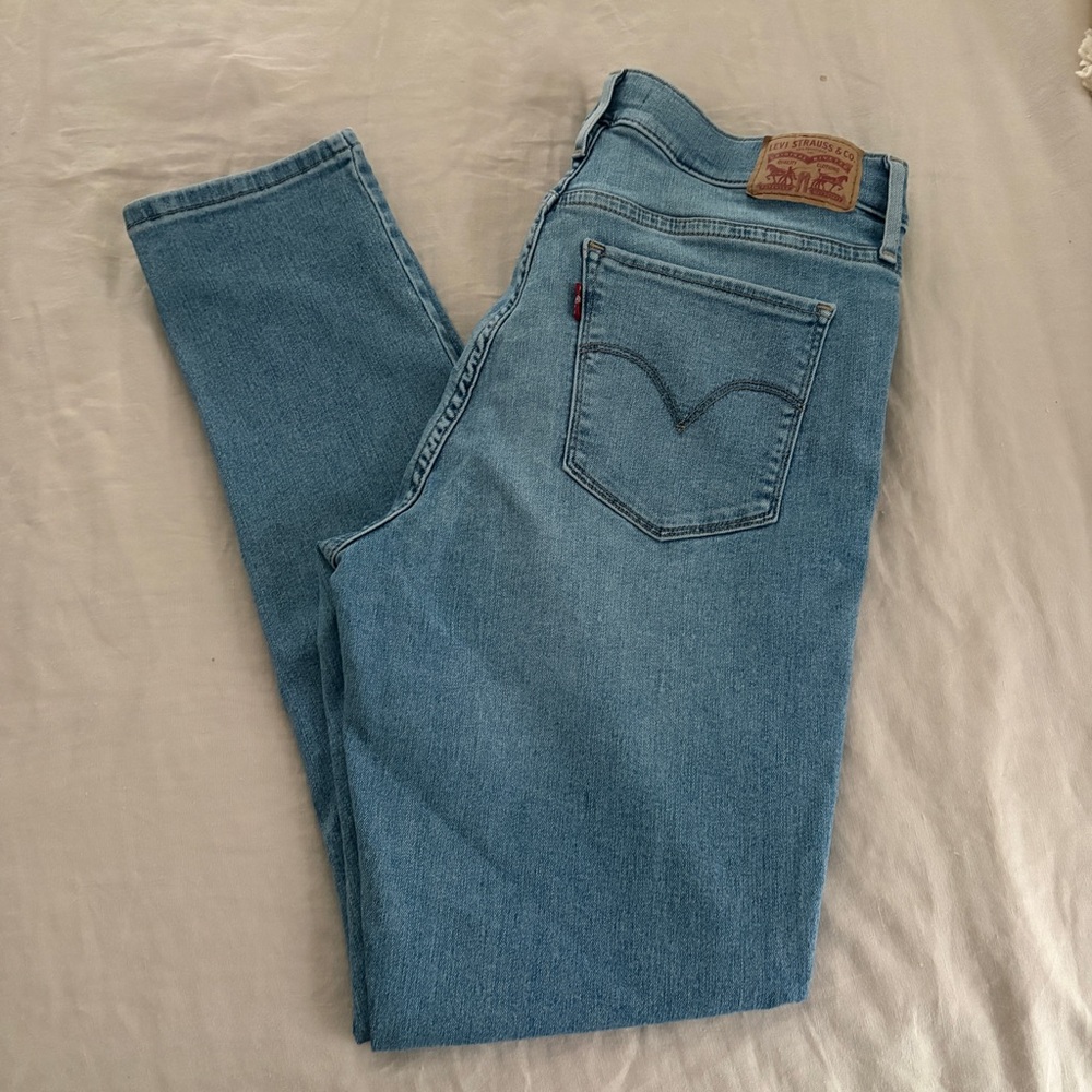 Levi’s 311 shaping skinny light blue wash jeans 30